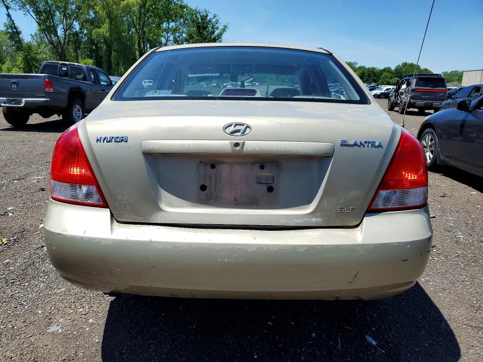 56140556 :رقم المزاد ، KMHDN45D91U142035 vin ، 2001 Hyundai Elantra مزاد بيع
