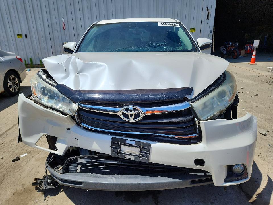2014 Toyota Highlander მანქანა იყიდება აუქციონზე, vin: 5TDBKRFHXES032673, აუქციონის ნომერი: 56036906