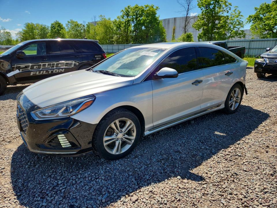 Продажа на аукционе авто 2018 Hyundai Sonata, vin: 5NPE34AF7JH728247, номер лота: 55609016