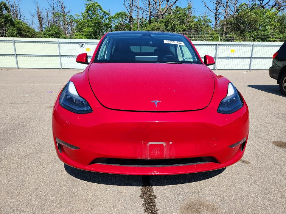 2023 Tesla Model Y მანქანა იყიდება აუქციონზე, vin: 7SAYGDEEXPF595433, აუქციონის ნომერი: 59065146