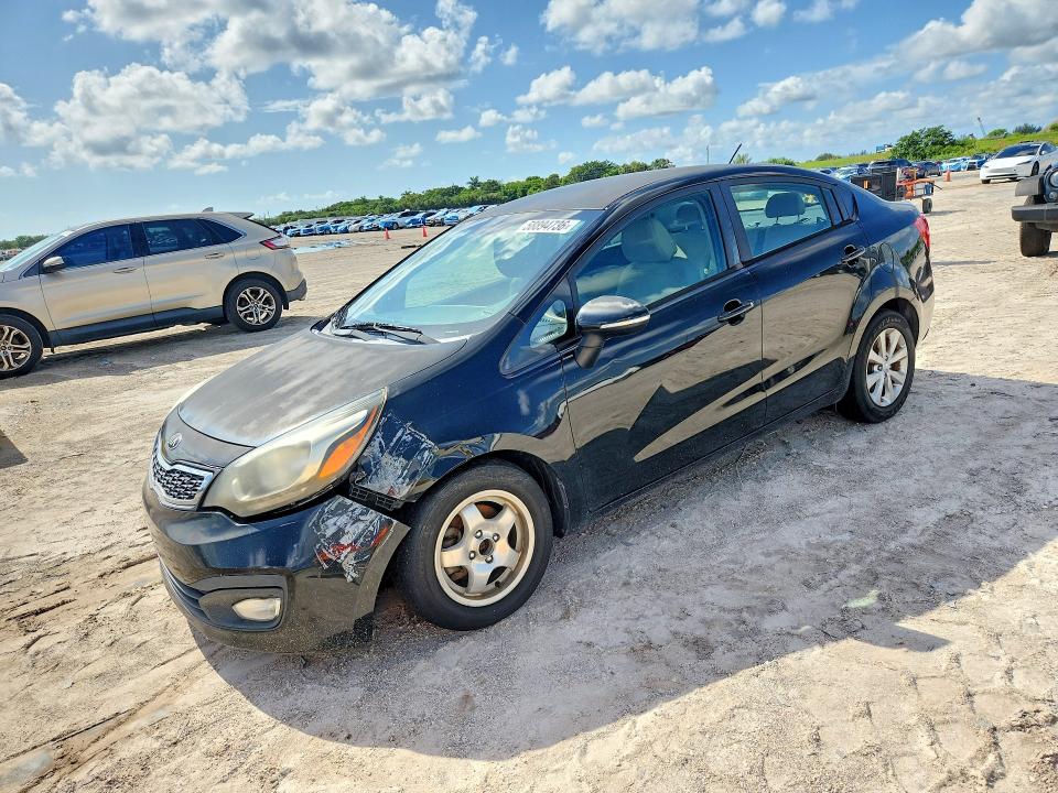 2014 Kia Rio მანქანა იყიდება აუქციონზე, vin: KNADN4A39E6396692, აუქციონის ნომერი: 58894736