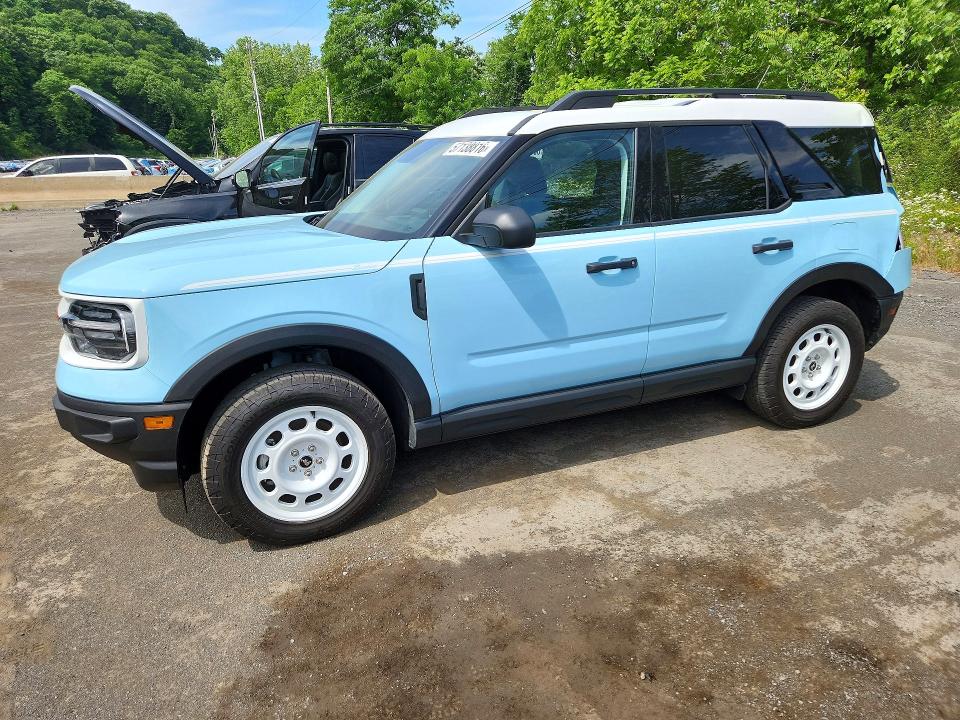 57138816 :رقم المزاد ، 3FMCR9G66RRF62611 vin ، 2024 Ford Bronco Sport مزاد بيع