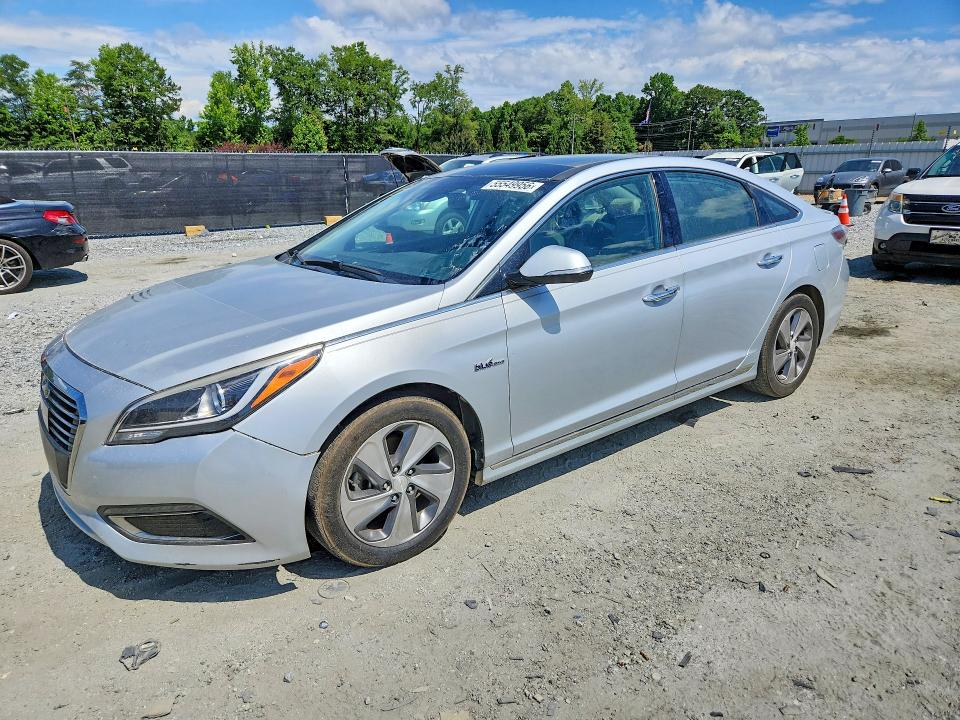 55549956 :رقم المزاد ، KMHE34L39HA077073 vin ، 2017 Hyundai Sonata Hybrid مزاد بيع