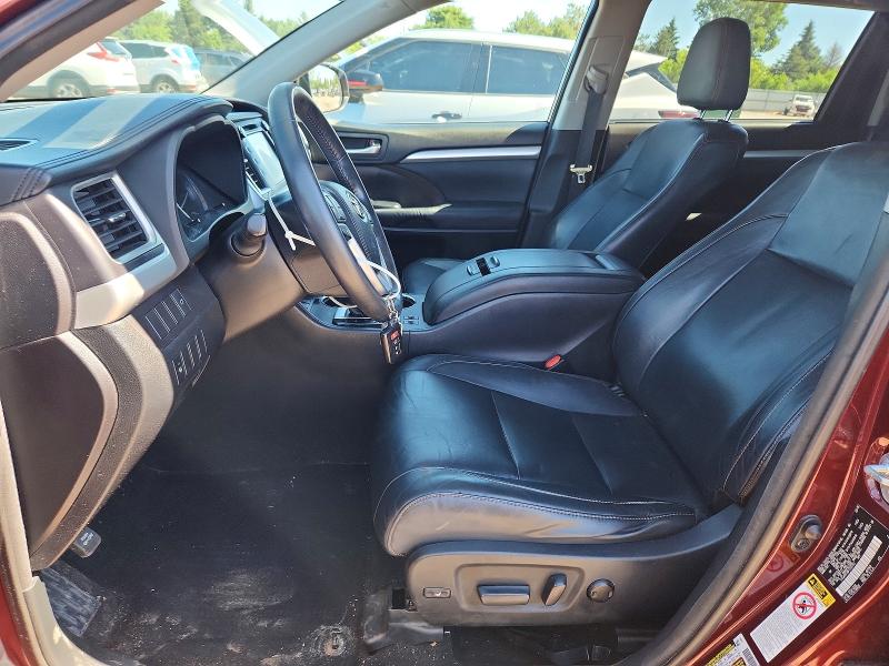 2015 Toyota Highlander მანქანა იყიდება აუქციონზე, vin: 5TDJKRFH9FS152753, აუქციონის ნომერი: 56721056
