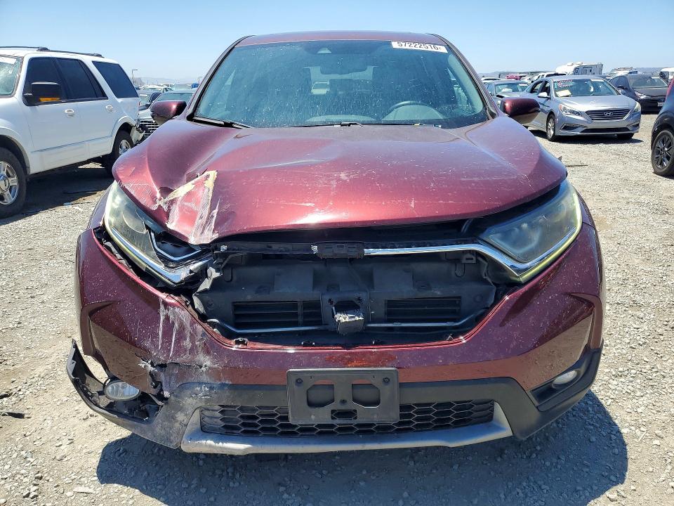 57222516 :رقم المزاد ، 2HKRW1H88HH507765 vin ، 2017 Honda Cr-v مزاد بيع