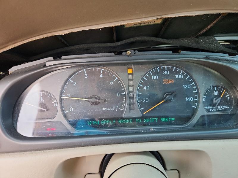 1997 Cadillac Eldorado მანქანა იყიდება აუქციონზე, vin: 1G6EL12YXVU616796, აუქციონის ნომერი: 55555616