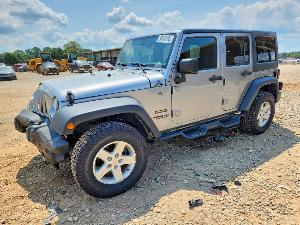 Продаж на аукціоні авто 2017 Jeep Wrangler Unlimited, vin: 1C4BJWDG9HL577409, номер лоту: 58790496