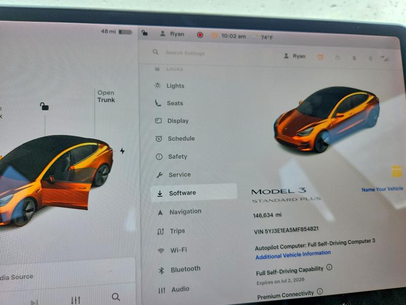 Продажа на аукционе авто 2021 Tesla Model 3, vin: 5YJ3E1EA5MF854821, номер лота: 56695836
