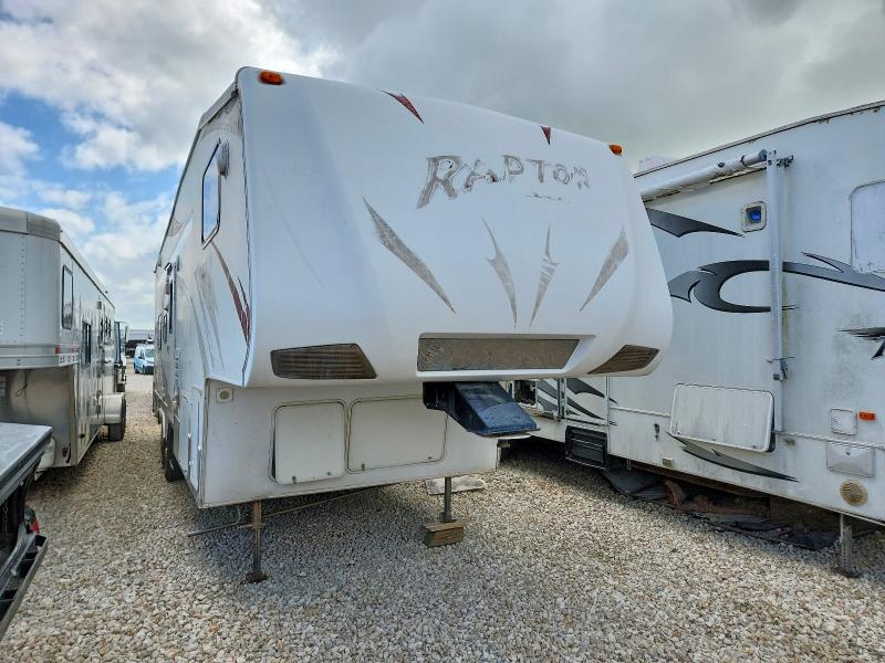2008 Keystone Raptor Rp3 მანქანა იყიდება აუქციონზე, vin: 4YDF299288R800966, აუქციონის ნომერი: 55167506