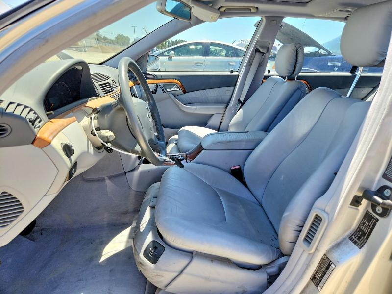 2001 Mercedes-benz S მანქანა იყიდება აუქციონზე, vin: WDBNG70J21A171135, აუქციონის ნომერი: 57757396