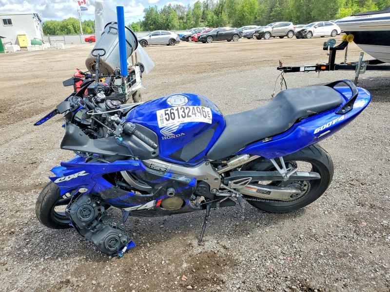 2006 Honda Cbr600 მანქანა იყიდება აუქციონზე, vin: JH2PC35096M703704, აუქციონის ნომერი: 56132496