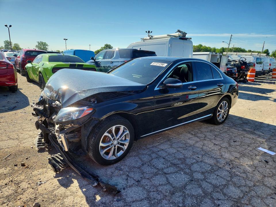 Продажа на аукционе авто 2015 Mercedes-benz C, vin: 55SWF4KB1FU047769, номер лота: 57727296