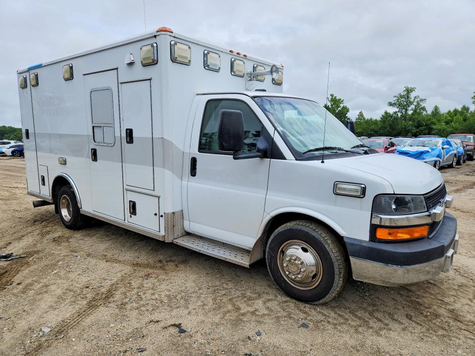 2008 Chevrolet Express G3500 მანქანა იყიდება აუქციონზე, vin: 1GBJG316381217430, აუქციონის ნომერი: 57928566