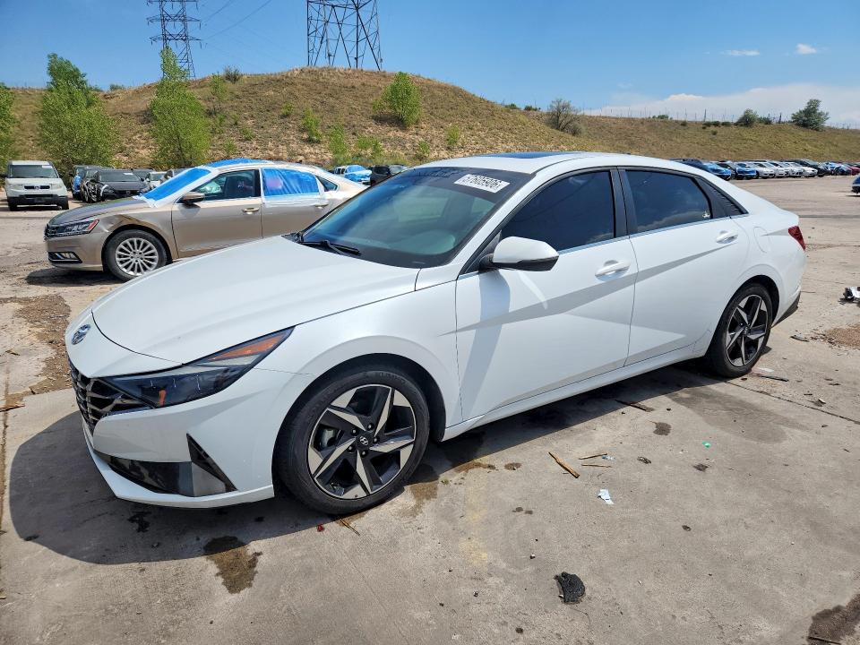 Продаж на аукціоні авто 2021 Hyundai Elantra, vin: 5NPLP4AG1MH014171, номер лоту: 57605906