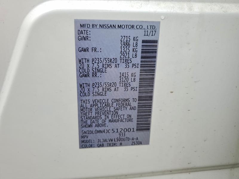 Продажа на аукционе авто 2018 Infiniti Qx60, vin: 5N1DL0MN4JC512001, номер лота: 56297786