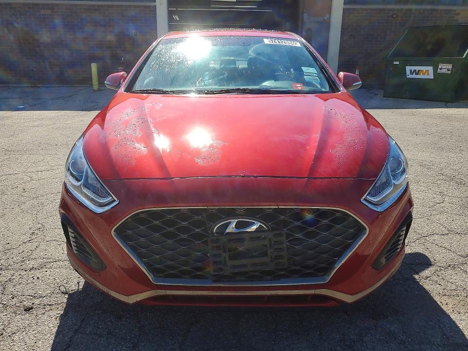 57412086 :رقم المزاد ، 5NPE34AF3JH594482 vin ، 2018 Hyundai Sonata مزاد بيع