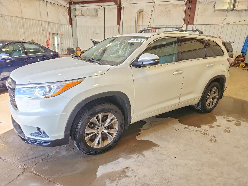 Продаж на аукціоні авто 2015 Toyota Highlander, vin: 5TDJKRFH2FS183293, номер лоту: 57753496