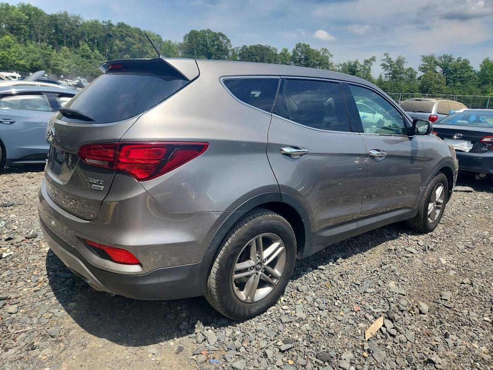 58965286 :رقم المزاد ، 5XYZTDLB4JG533936 vin ، 2018 Hyundai Santa Fe Sport مزاد بيع
