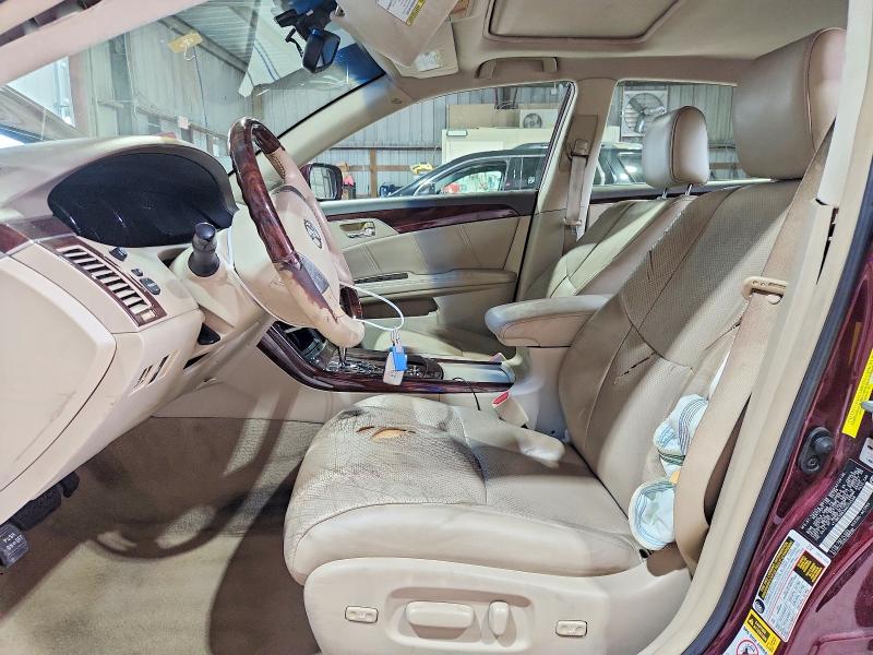 57508556 :رقم المزاد ، 4T1BK3DB3AU354598 vin ، 2010 Toyota Avalon مزاد بيع