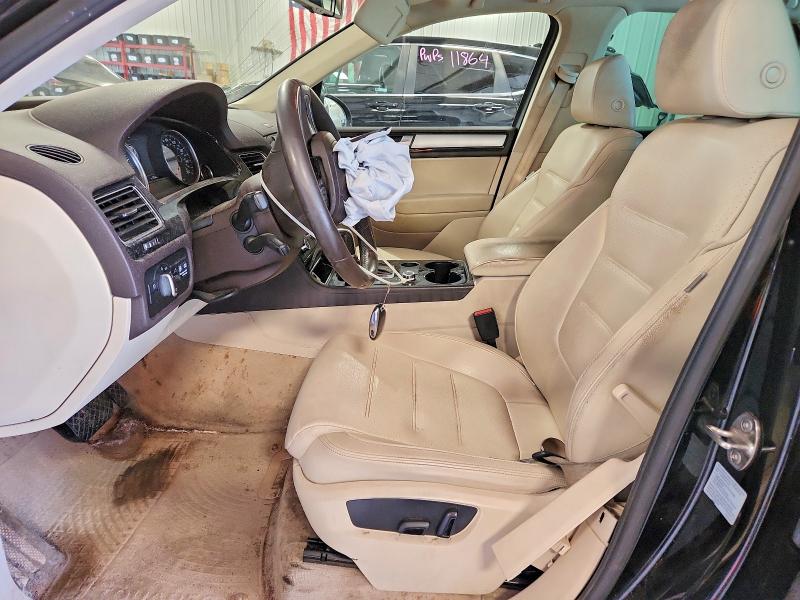 2012 Volkswagen Touareg მანქანა იყიდება აუქციონზე, vin: WVGEK9BPXCD010395, აუქციონის ნომერი: 57259986