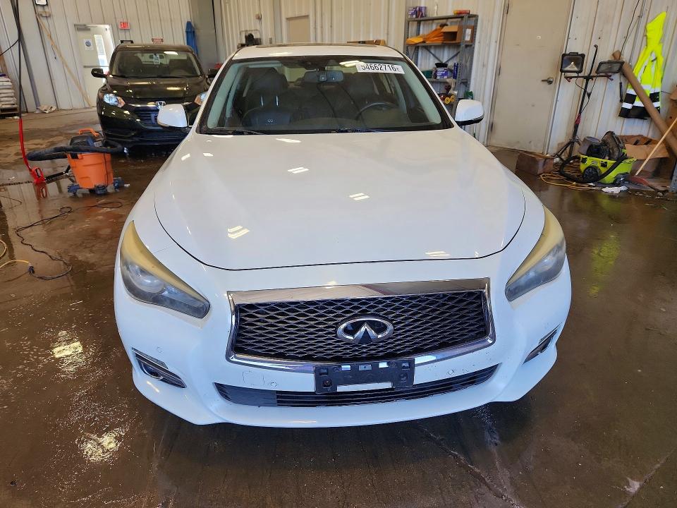 2014 Infiniti Q50 მანქანა იყიდება აუქციონზე, vin: JN1BV7AR6EM698603, აუქციონის ნომერი: 54662716