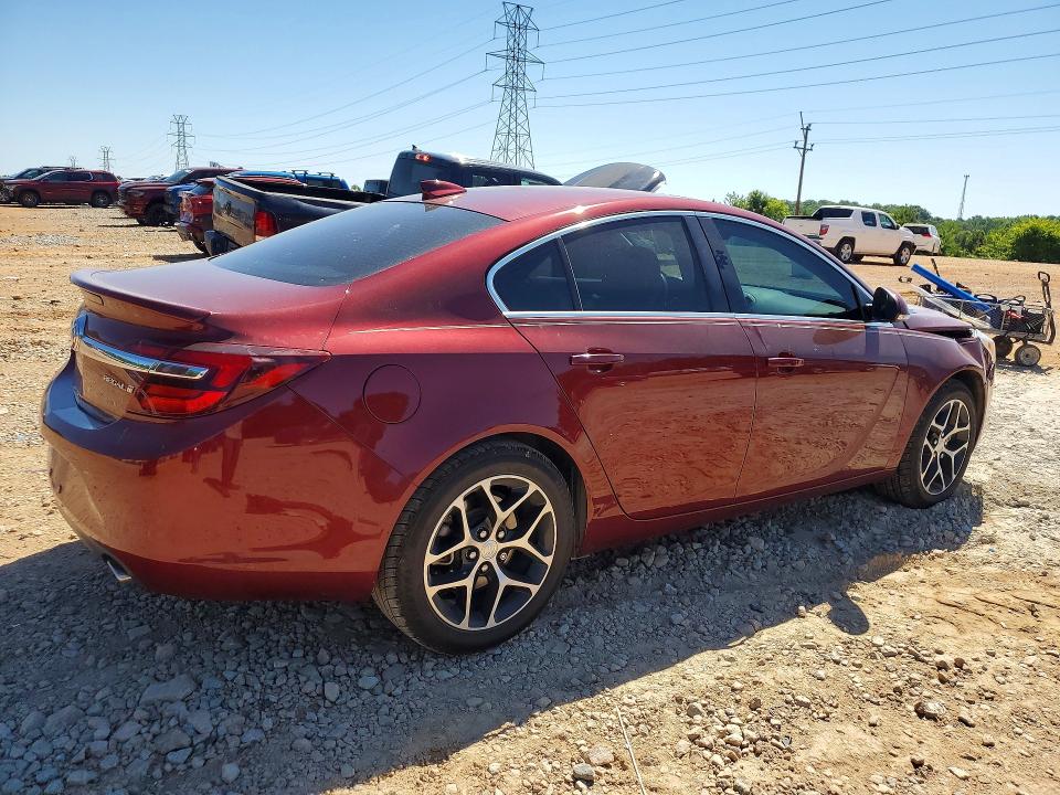 55894786 :رقم المزاد ، 2G4GL5EXXH9136142 vin ، 2017 Buick Regal مزاد بيع