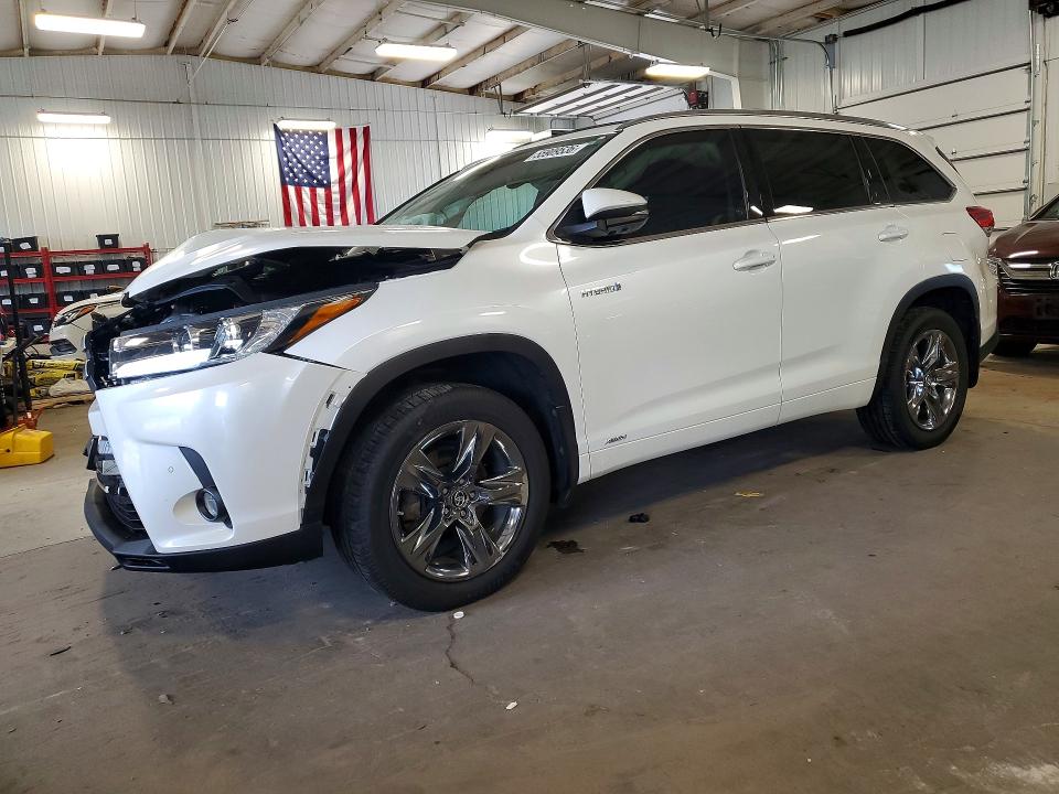 Aukcja sprzedaży 2018 Toyota Highlander Hybrid, vin: 5TDDGRFH7JS042744, numer aukcji: 55909536