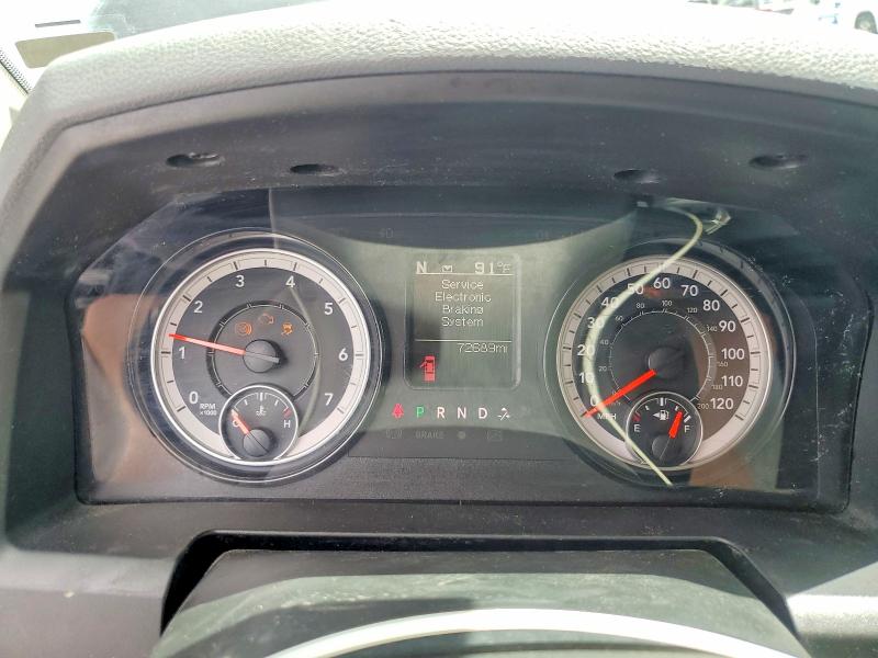 56673746 :رقم المزاد ، 1C6RR7TT3LS106129 vin ، 2020 Ram 1500 Classic مزاد بيع