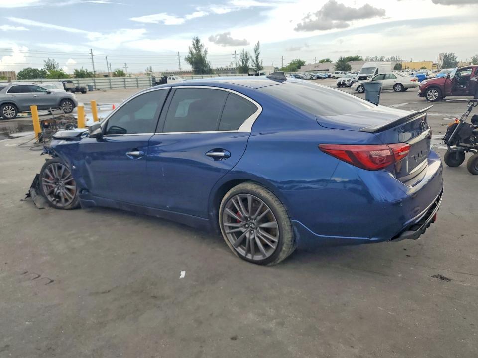 58689846 :رقم المزاد ، JN1FV7AR9JM481171 vin ، 2018 Infiniti Q50 مزاد بيع