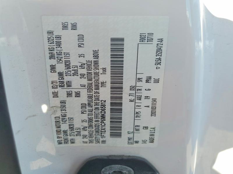 Aukcja sprzedaży 2026 Ford F150, vin: 1FTEX1KP6TKD18862, numer aukcji: 58739446