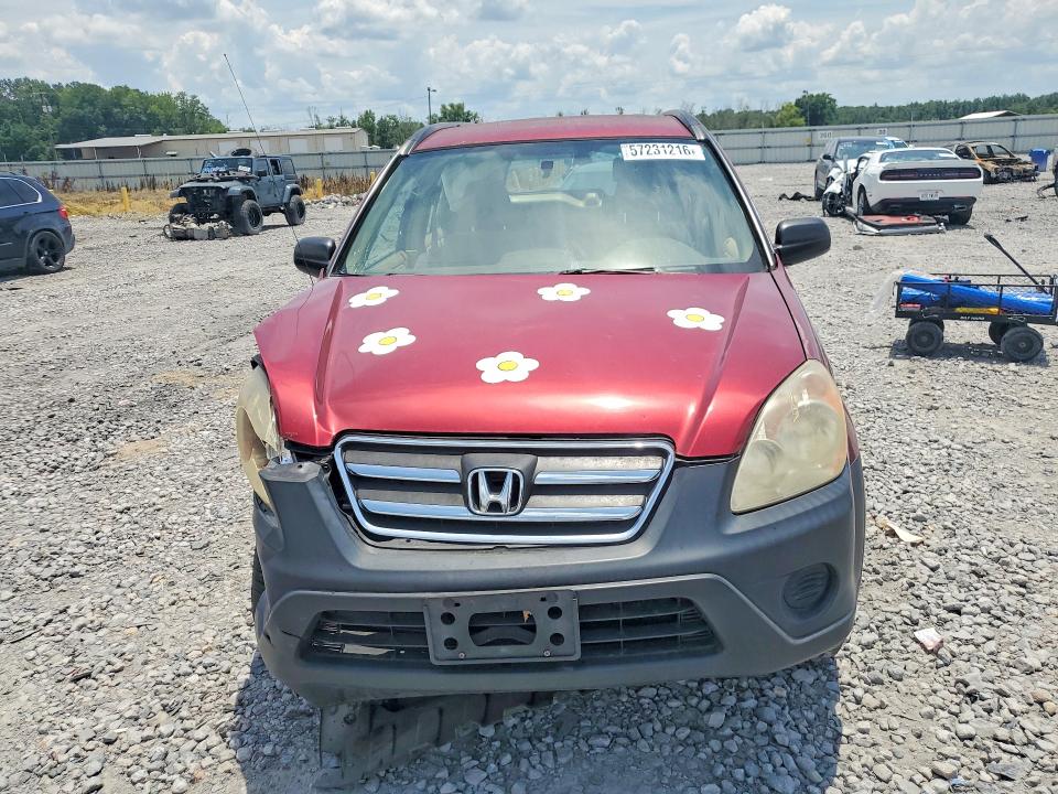 57231216 :رقم المزاد ، JHLRD68595C015104 vin ، 2005 Honda Cr-v مزاد بيع