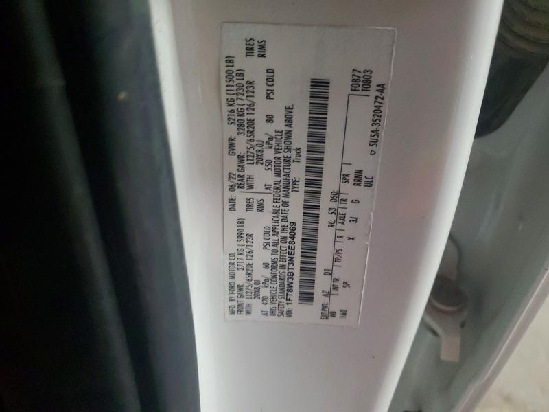 Продажа на аукционе авто 2022 Ford F350, vin: 1FT8W3BT3NEE84069, номер лота: 55213526