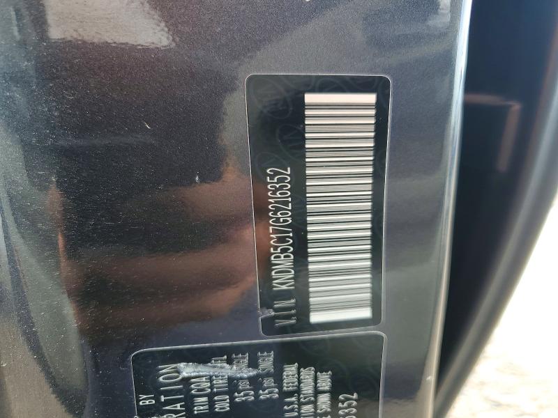 51795596 :رقم المزاد ، KNDMB5C17G6216352 vin ، 2016 Kia Sedona مزاد بيع