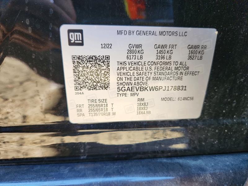 Продаж на аукціоні авто 2023 Buick Enclave, vin: 5GAEVBKW6PJ178831, номер лоту: 53639056