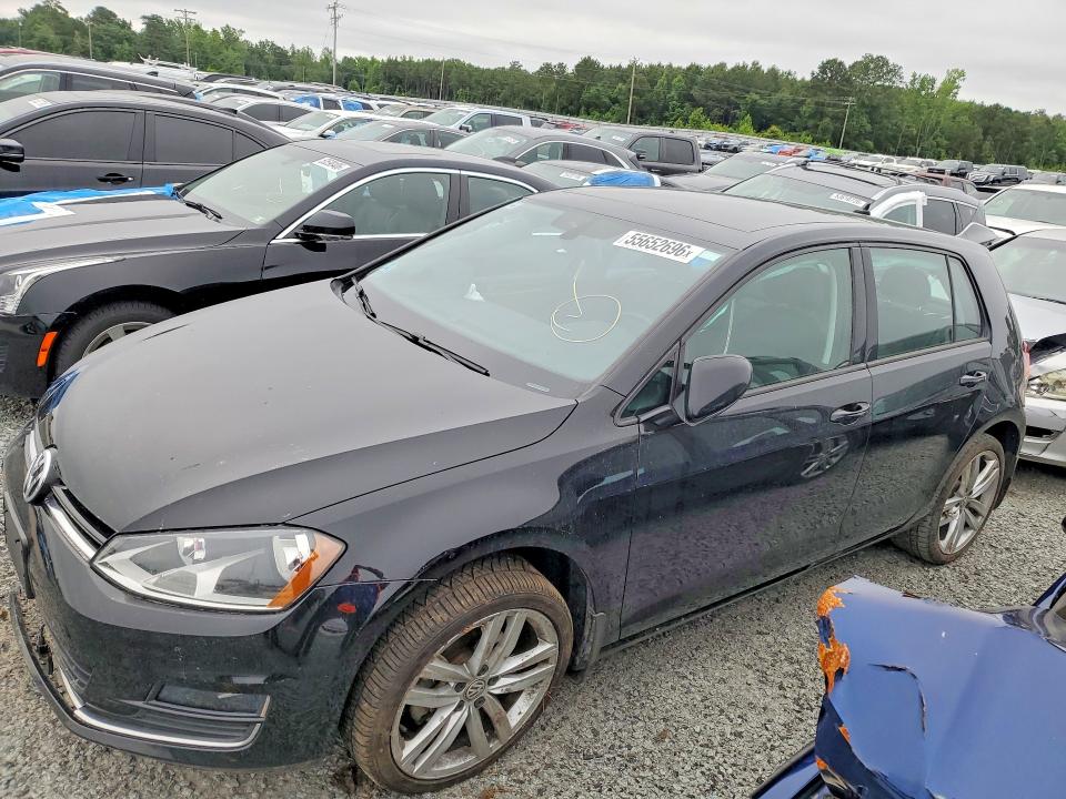 Продажа на аукционе авто 2017 Volkswagen Golf, vin: 3VW217AUXHM036056, номер лота: 55652696