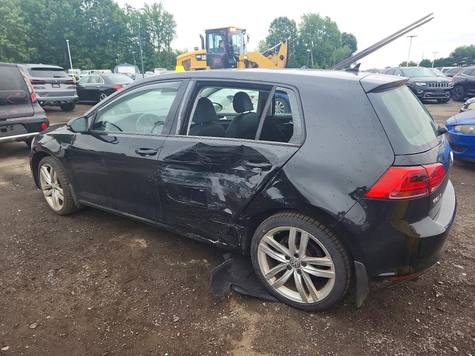 57537986 :رقم المزاد ، 3VW217AU1FM005436 vin ، 2015 Volkswagen Golf مزاد بيع