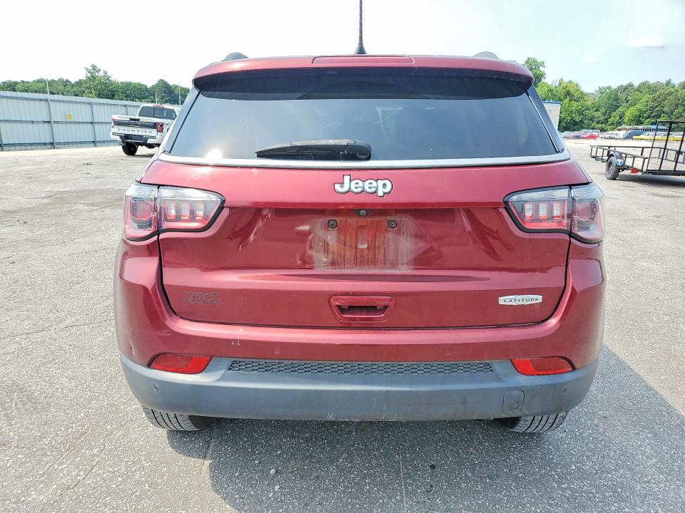 2020 Jeep Compass მანქანა იყიდება აუქციონზე, vin: 3C4NJCBB3LT257180, აუქციონის ნომერი: 58543446