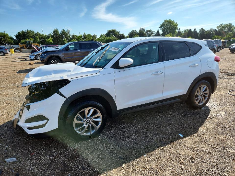57953506 :رقم المزاد ، KM8J23A40JU709325 vin ، 2018 Hyundai Tucson مزاد بيع