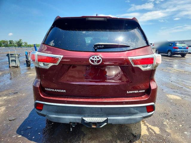2015 Toyota Highlander მანქანა იყიდება აუქციონზე, vin: 5TDDKRFH3FS134407, აუქციონის ნომერი: 56852266