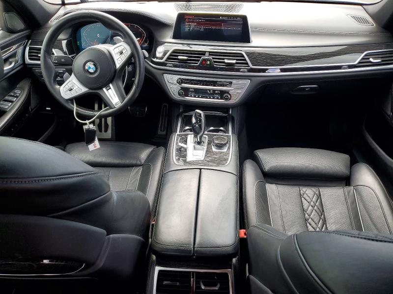 2021 Bmw 750 მანქანა იყიდება აუქციონზე, vin: WBA7U2C0XMCF49980, აუქციონის ნომერი: 57741326
