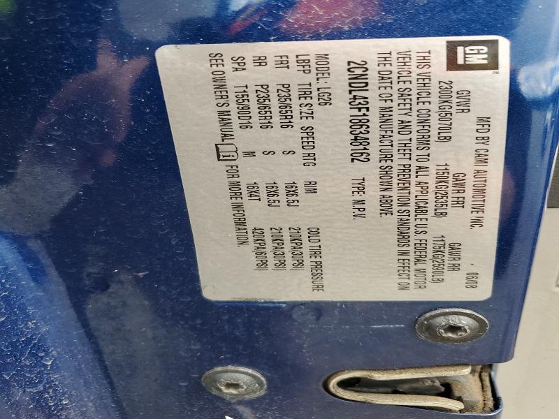 Продажа на аукционе авто 2008 Chevrolet Equinox, vin: 2CNDL43F186348162, номер лота: 57058736