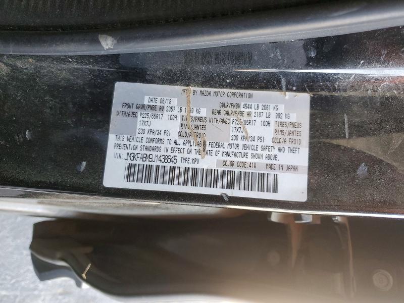 59366406 :رقم المزاد ، JM3KFABM9J1438645 vin ، 2018 Mazda Cx-5 مزاد بيع