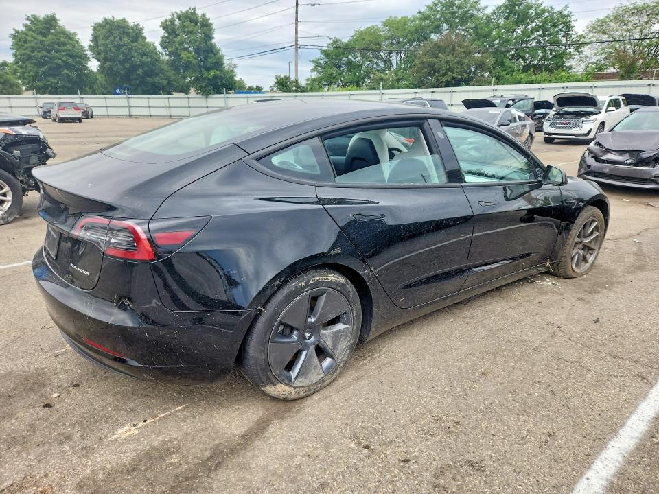 2023 Tesla Model 3 მანქანა იყიდება აუქციონზე, vin: 5YJ3E1EB1PF670165, აუქციონის ნომერი: 55143626
