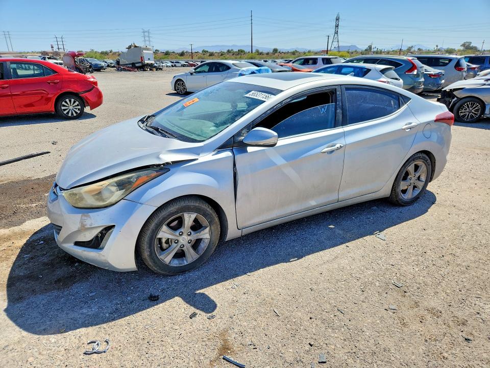 56531156 :رقم المزاد ، KMHDH4AE2GU505208 vin ، 2016 Hyundai Elantra مزاد بيع