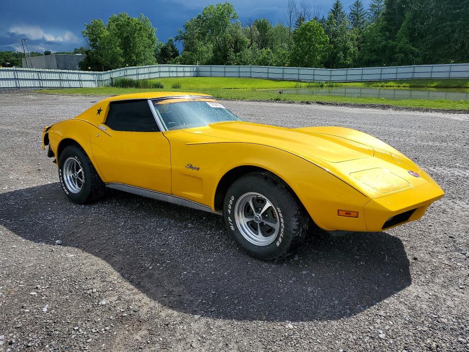 1973 Chevrolet Corvette მანქანა იყიდება აუქციონზე, vin: 1Z37J3S413935, აუქციონის ნომერი: 57521516