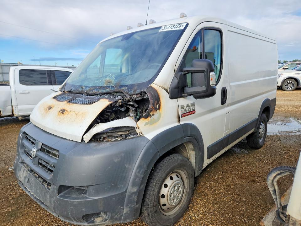 55418426 :رقم المزاد ، 3C6TRVNG2EE121463 vin ، 2014 Ram Promaster 1500 مزاد بيع