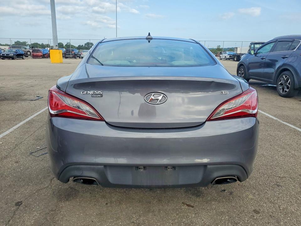 2015 Hyundai Genesis Coupe მანქანა იყიდება აუქციონზე, vin: KMHHT6KJ5FU129934, აუქციონის ნომერი: 85994405