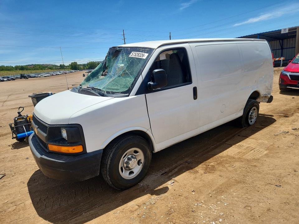 57528326 :رقم المزاد ، 1GCWGAFF5H1347417 vin ، 2017 Chevrolet Express G2500 مزاد بيع