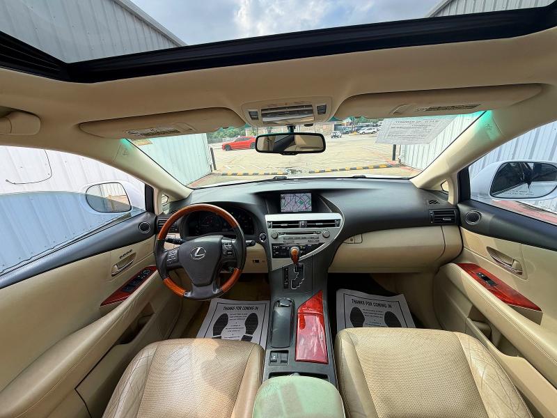 2012 Lexus Rx მანქანა იყიდება აუქციონზე, vin: JTJZB1BA2C2407823, აუქციონის ნომერი: 58521116