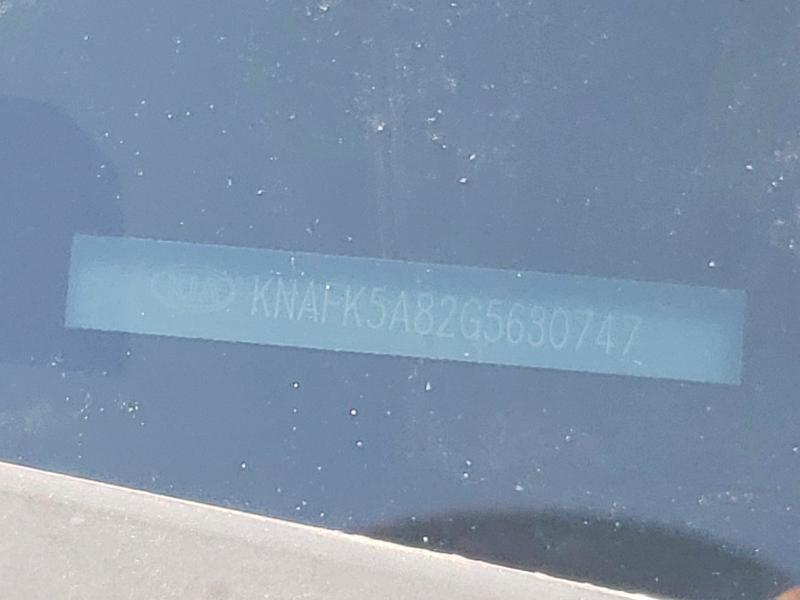 56783086 :رقم المزاد ، KNAFK5A82G5630747 vin ، 2016 Kia Forte مزاد بيع